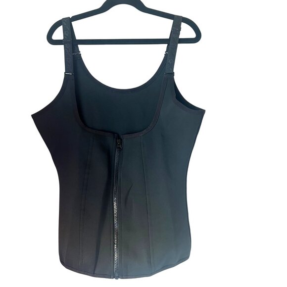 Nebility Womens Black Body Shaper with Adjustable Straps & Front Zipper Size XL - Picture 1 of 8